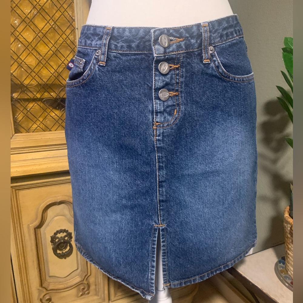 Jean Skirt - Picture 2 of 16